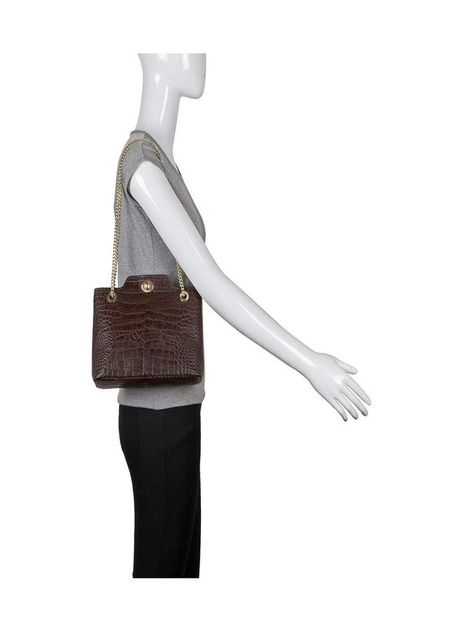 هاي ديزاين حقيبة كتف جلدية نسائية من هايدساين - Image 5